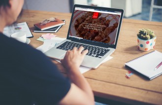 portfolio-mark-design-shalom-restaurant-website - Web design surabaya