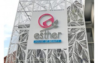 portfolio-mark-design-esther-house-of-beauty-signage - Web design surabaya