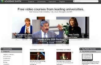 academic-earth - Web design surabaya