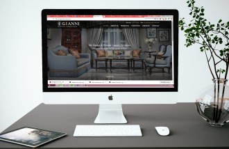 portfolio-mark-design-gianni-furniture-design-interior-website - Web design surabaya