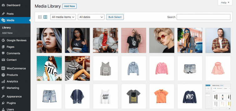 website-media-sharing