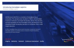 company-profile-design-for-kamadjaja-logistics - Web design surabaya