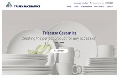 trisensa-ceramic-website-design-jakarta-surabaya - Web design surabaya