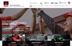 maxi-utama-energy-jakarta-website-design-jakarta-surabaya - Web design surabaya