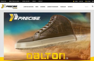 precise-shoes-website-design-surabaya-jakarta - Web design surabaya