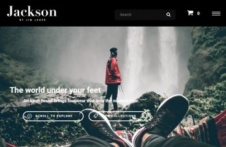 jackson-shoes-website-design-jakarta-surabaya - Web design surabaya