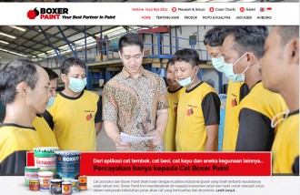 boxer-paint-website-design-jakarta-surabaya - Web design surabaya