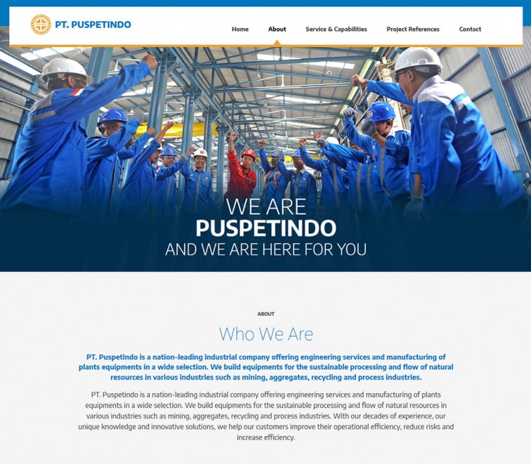 puspetindo-website-design-jakarta-surabaya