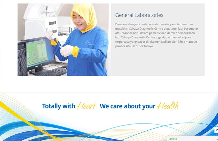 cahaya-diagnostic-centre-website-design-surabaya-jakarta