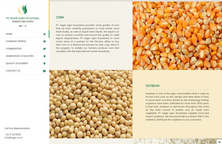 seger-agro-nusantara-website-design-jakarta-surabaya