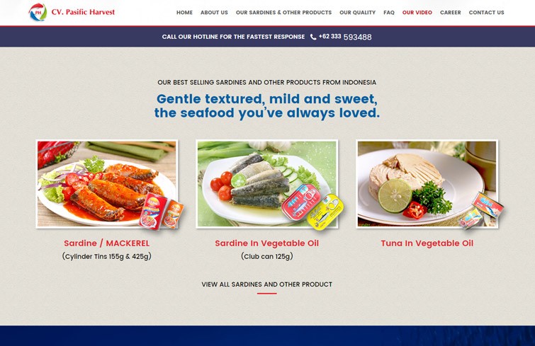 pasific-harvest-cannery-website-design-jakarta-surabaya
