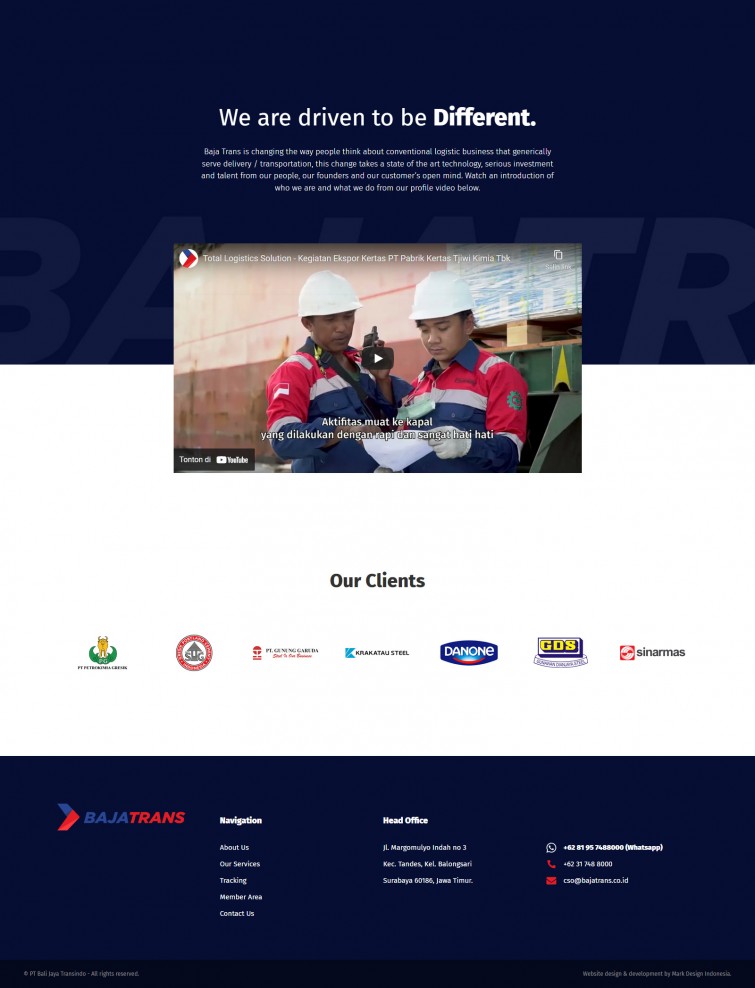 bajatrans-website-design-surabaya-jakarta