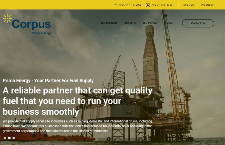 corpus-energi-website-design-surabaya-jakarta