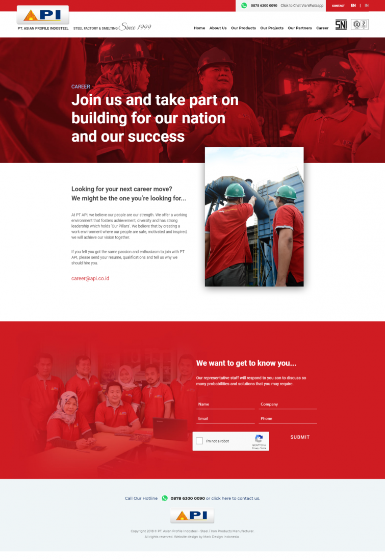 pt-asian-profile-indosteel-website-design-jakarta-surabaya