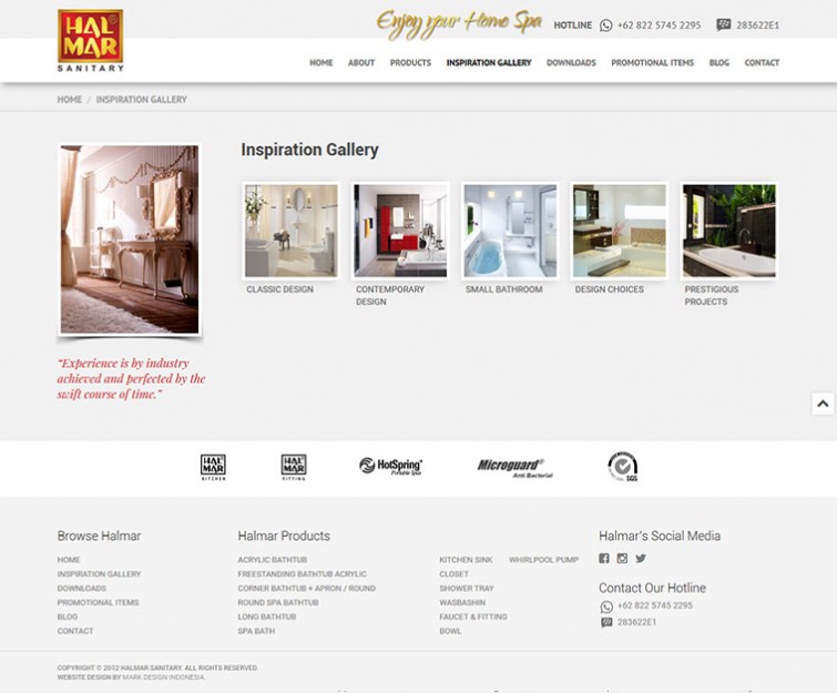 halmar-sanitary-jakarta-surabaya-website-design