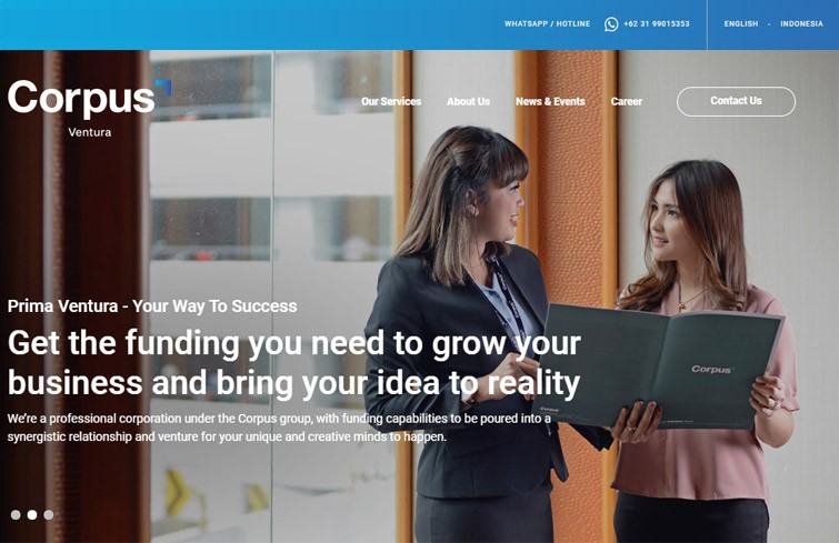 corpus-ventura-website-design-jakarta-surabaya