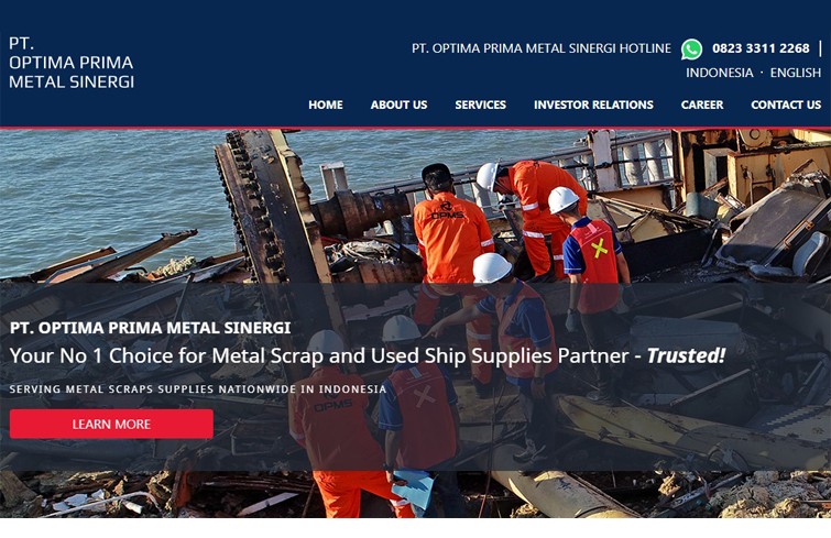 pt-optima-prima-metal-sinergi-website-design-surabaya-jakarta