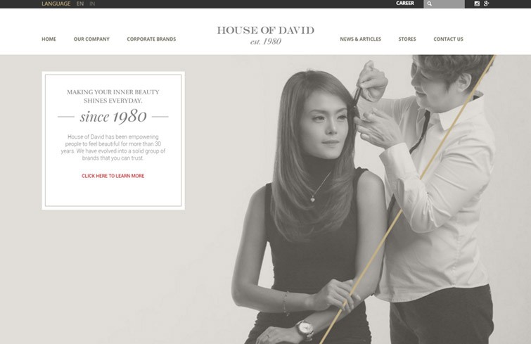 house-of-david-salon-website-design-surabaya-jakarta