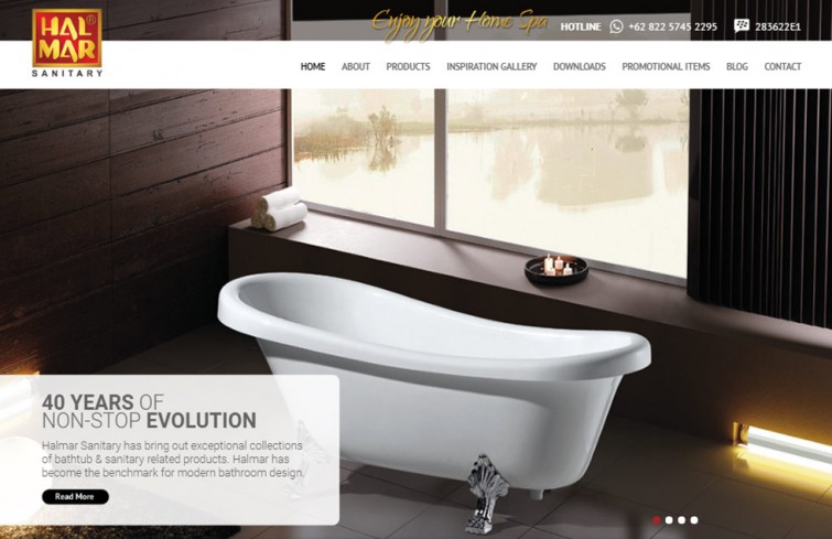 halmar-sanitary-jakarta-surabaya-website-design