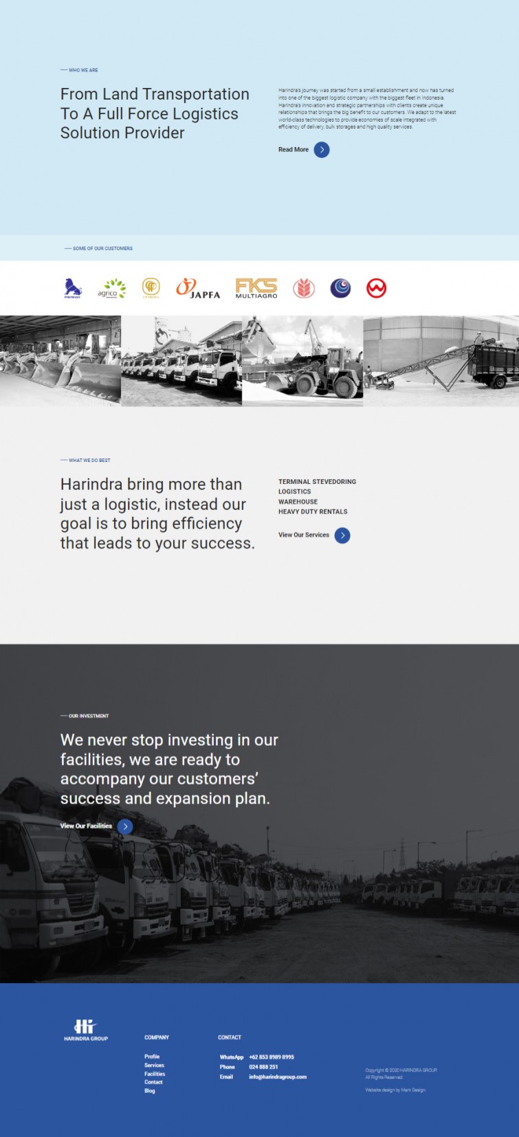 harindra-group-website-design-surabaya-jakarta