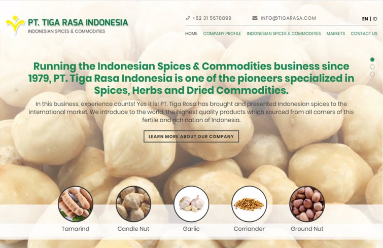 pt-tiga-rasa-indonesia-website-design-jakarta-surabaya